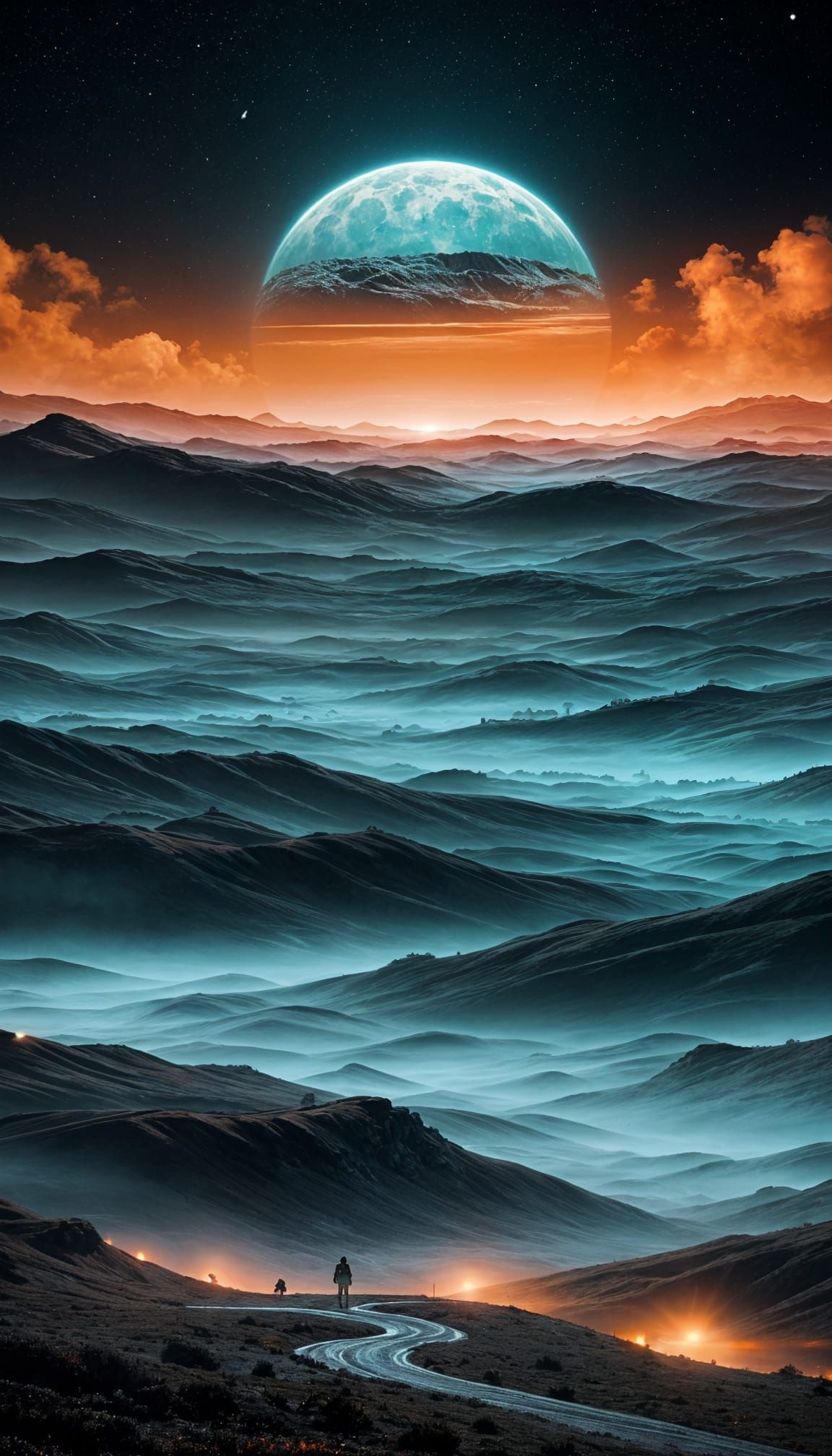 Alien planet