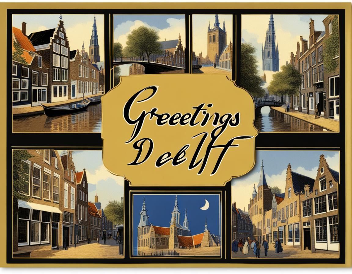 'Greetings from Delft'