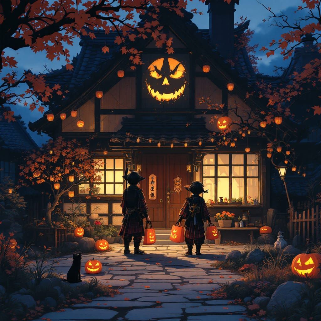 Halloween Dilemma - To Knock or Not to Knock