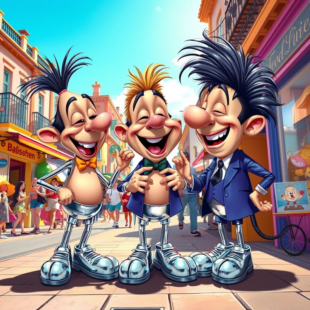 The trio of nickel-plated feet