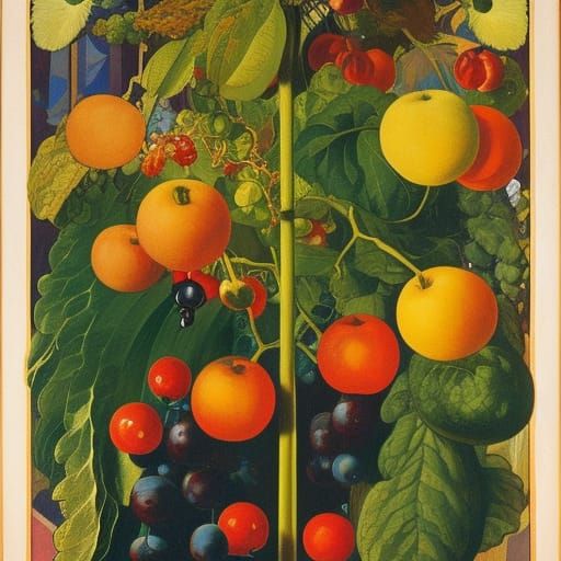 Huge and smart fruit vampire thinking about quantun physics
...