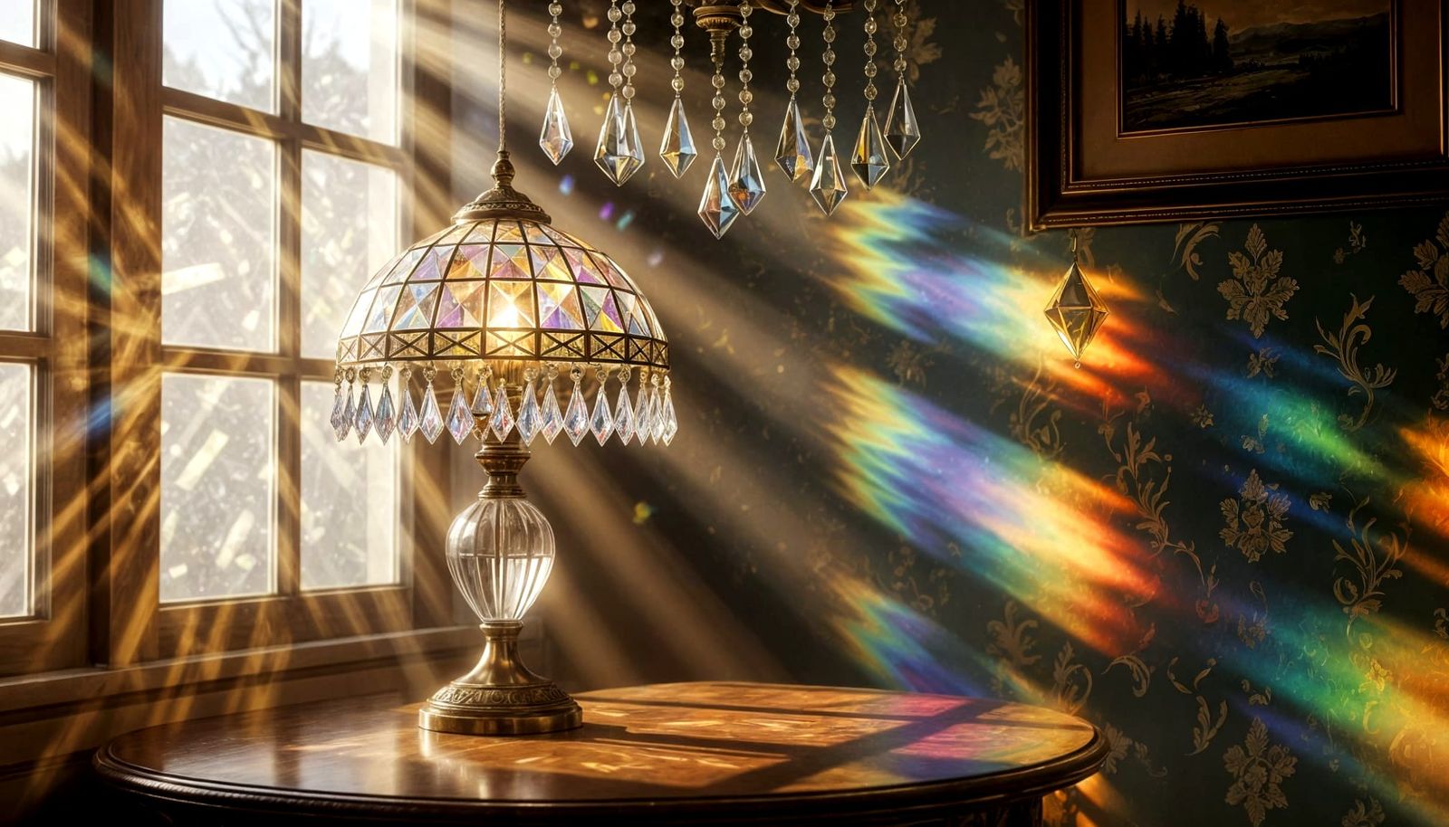 Crystal Lamp  by @Xerraire