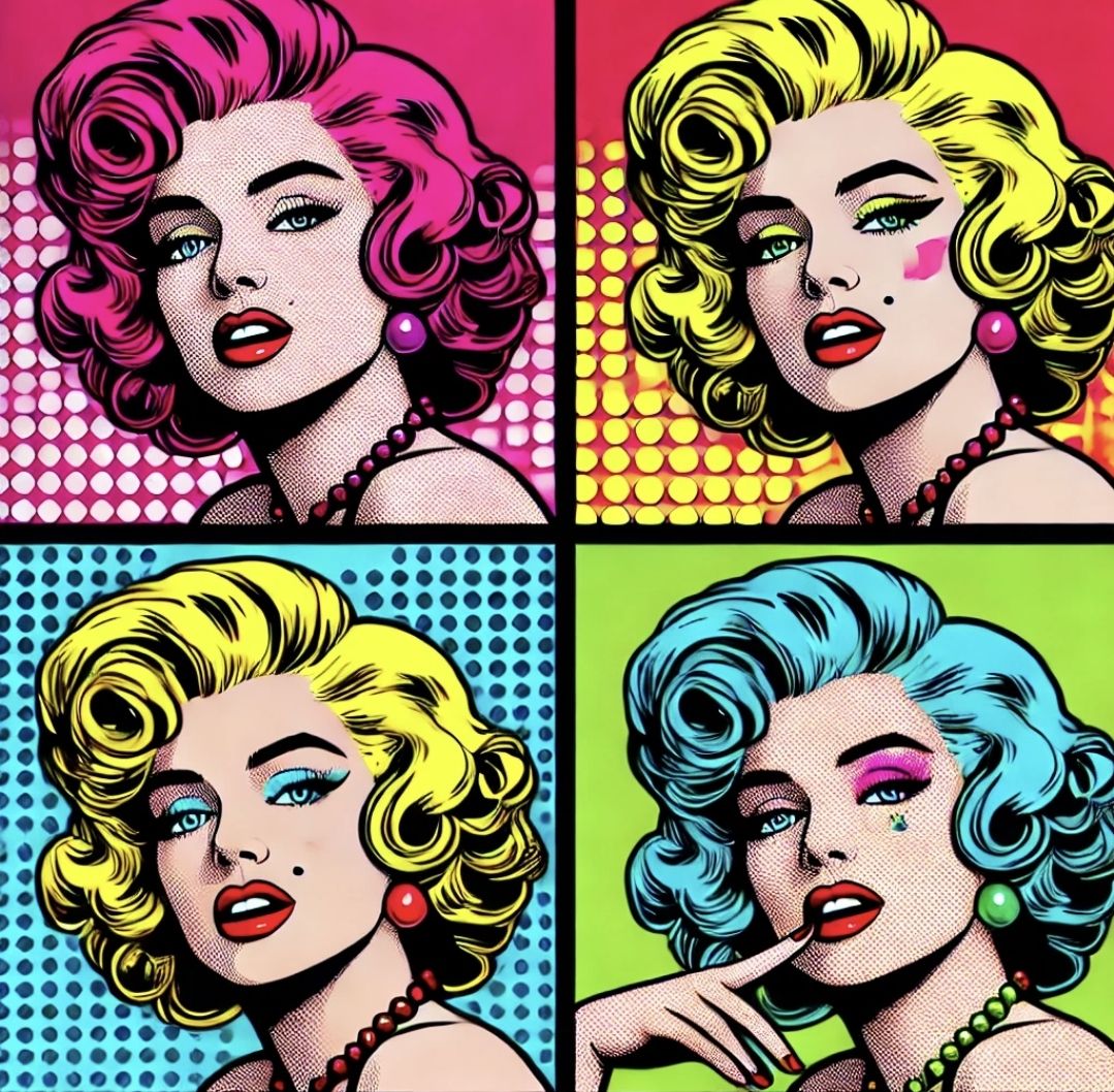 Pop Art Icon Glamour