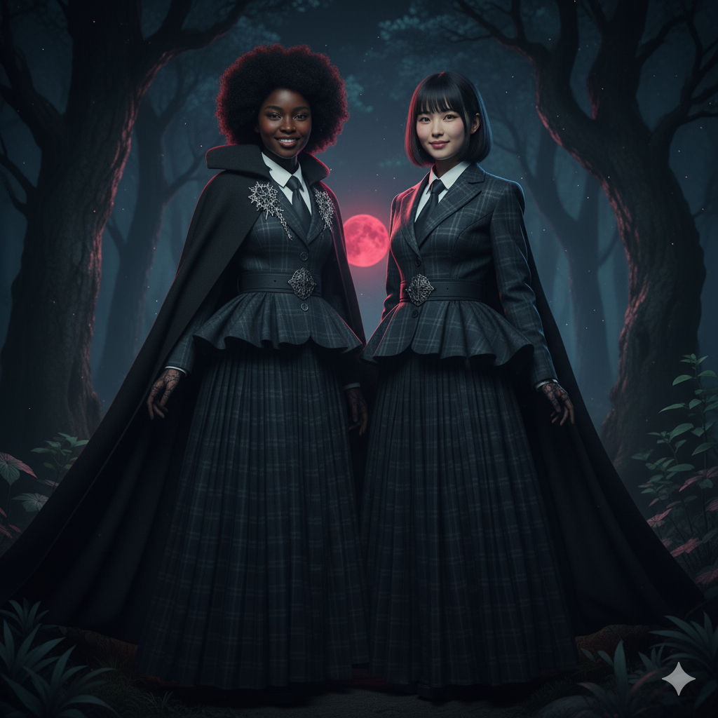 Gothic Moon Rabbit and Inini