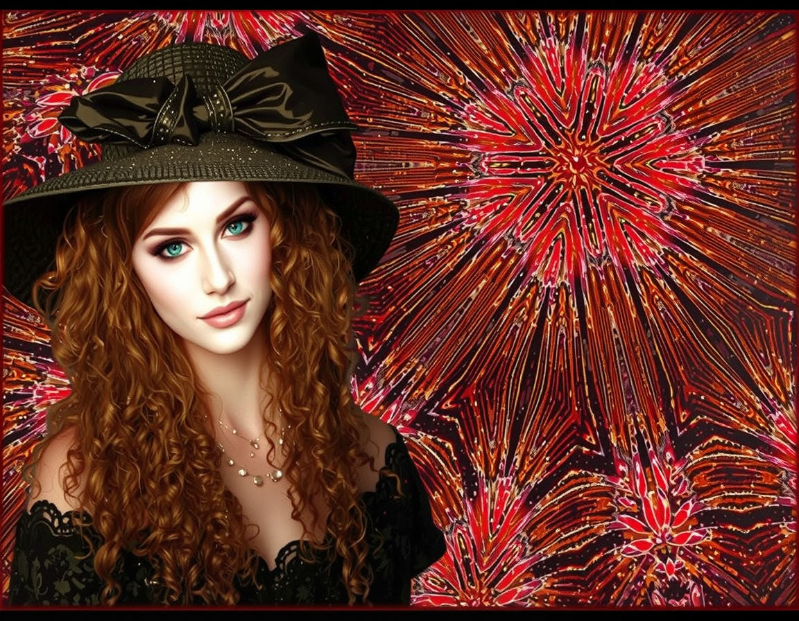 Concept art portrait, stunningly beautiful woman 3/4 face, golden ratio, medium shot, the mythical city of Atlantis in the background, an i...