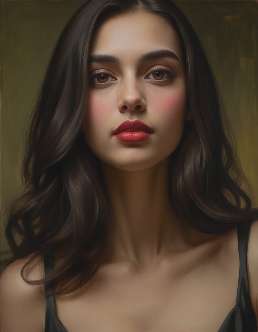 Painted Portrait