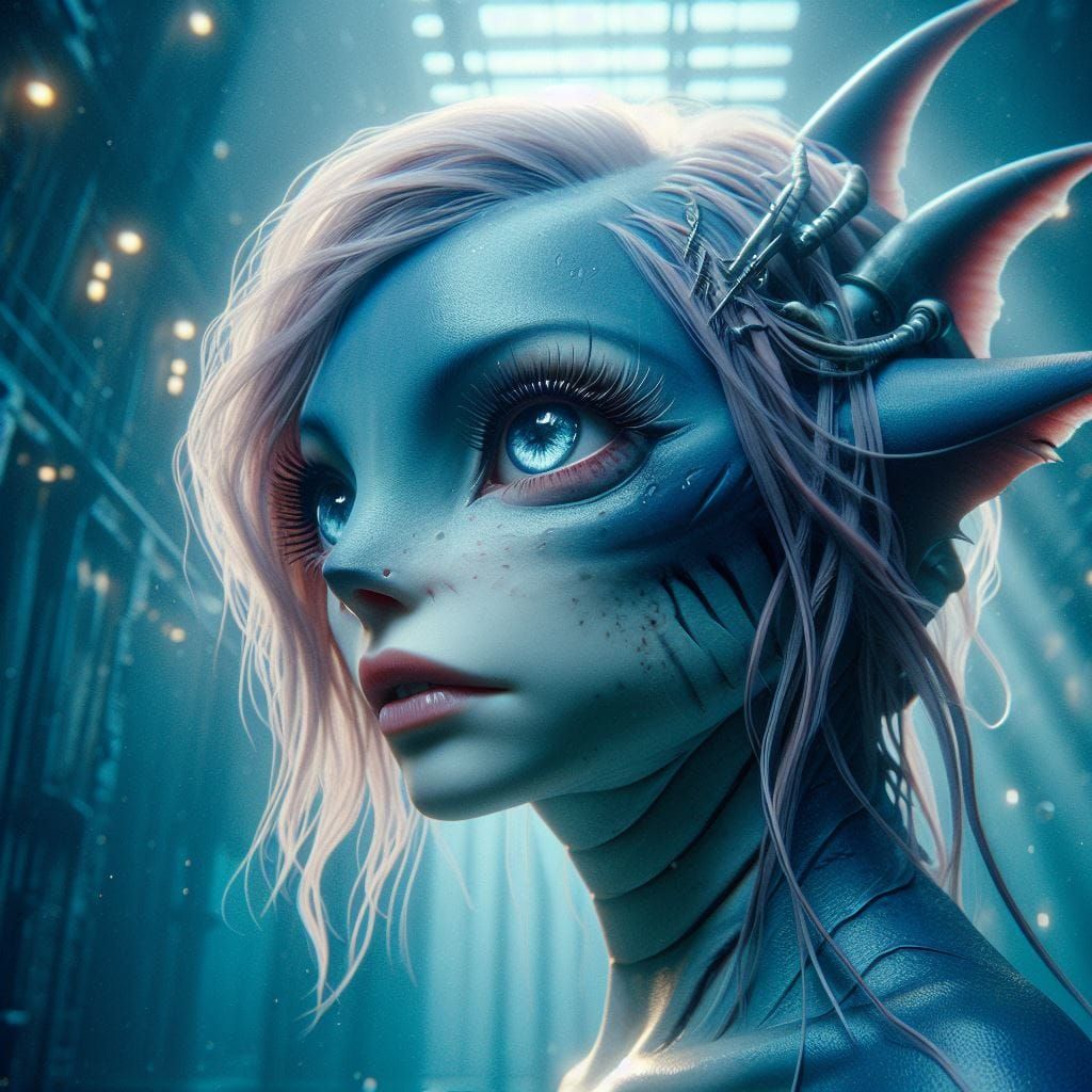 Shark girl
