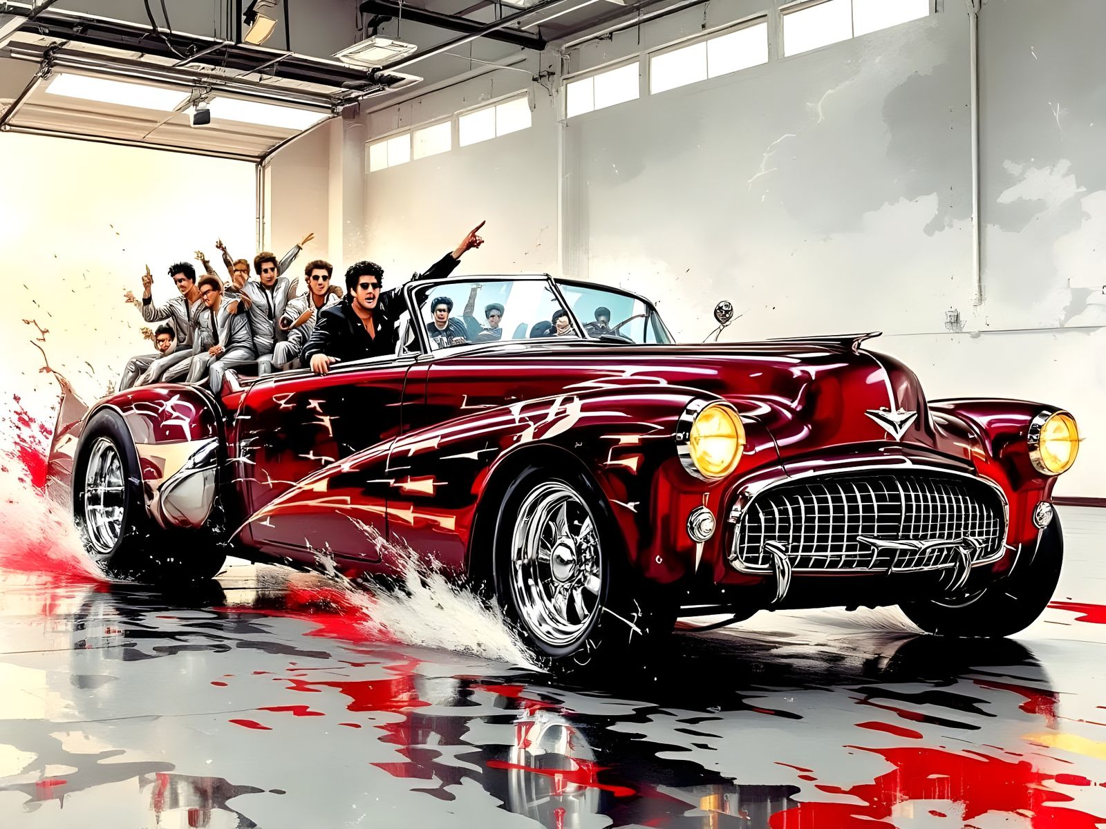 Go Grease Lightning   by @Gary Murakami