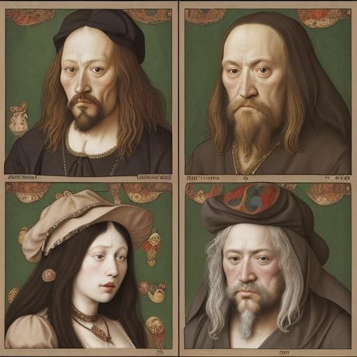 some posh people off of the olden days