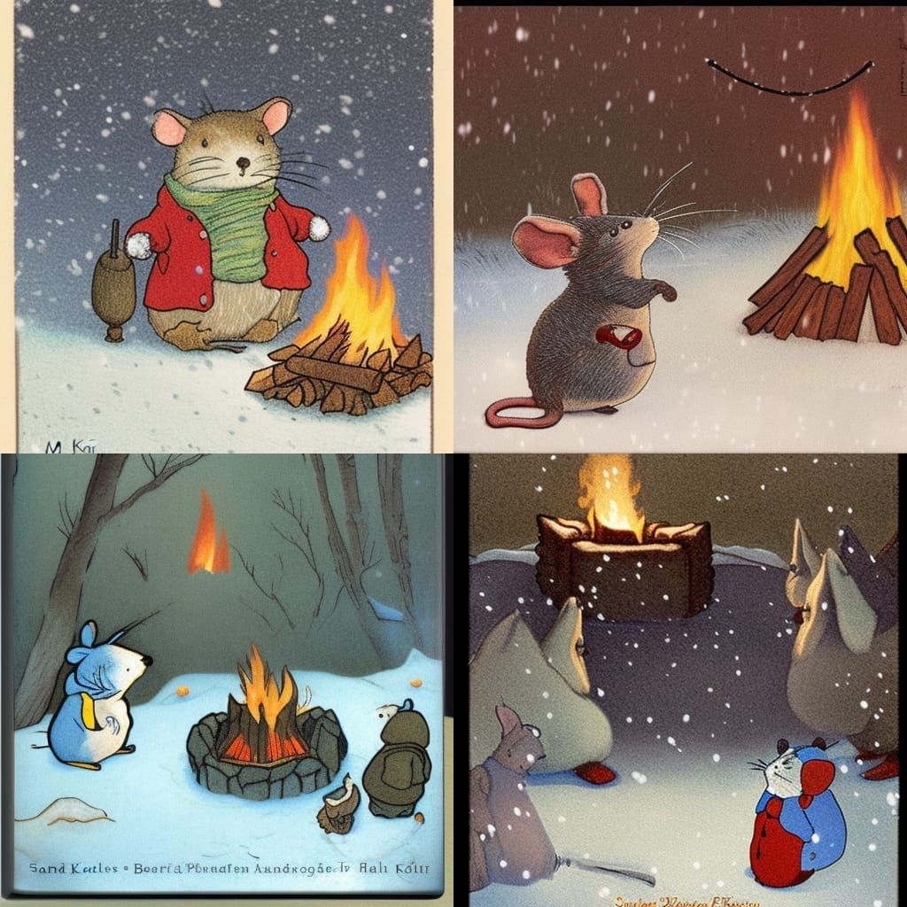 Trying to stay warm