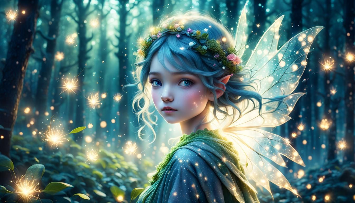 Spring Fairy  by @l3L0SS0M