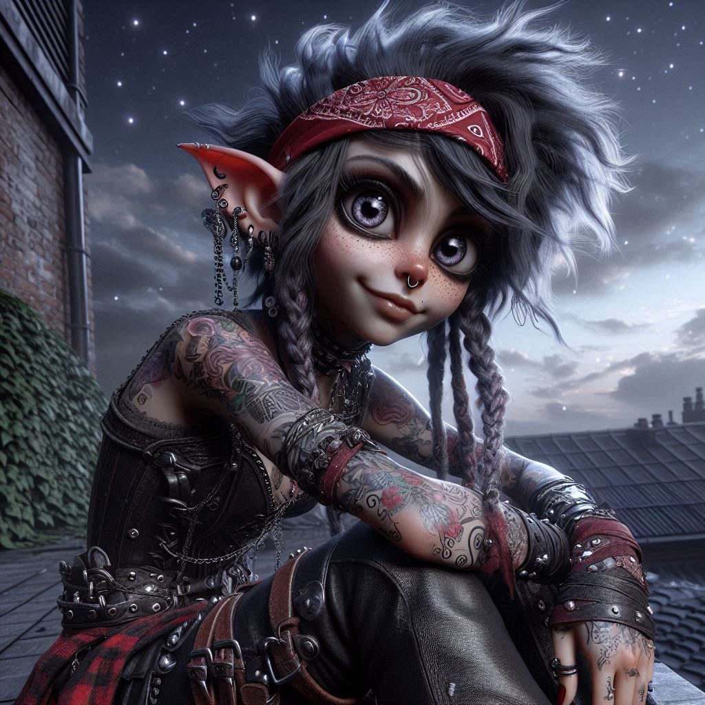 Goth Punk Elf