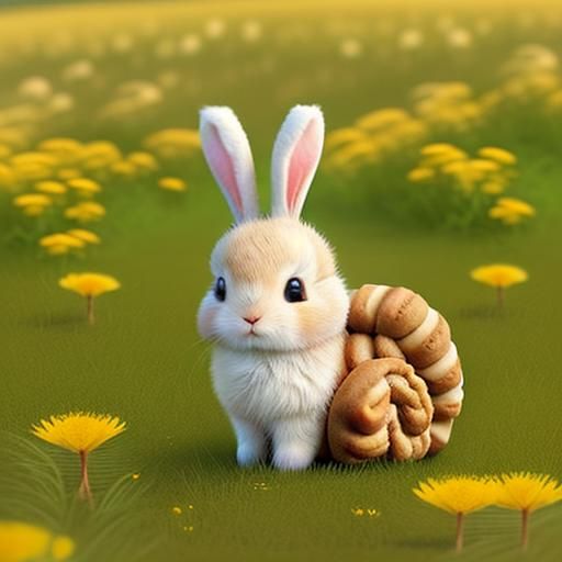 Bunny (adjective) the quality of being bunlike, made of, or rich in