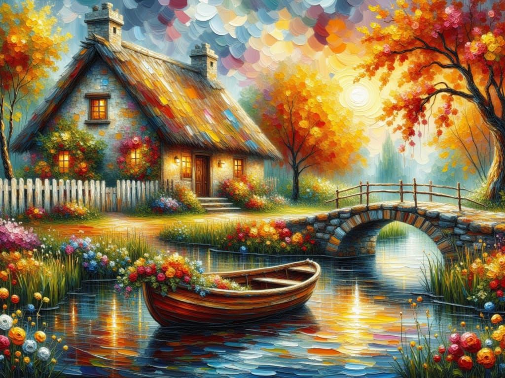 <lora:Mixed Media Impasto:1.0>