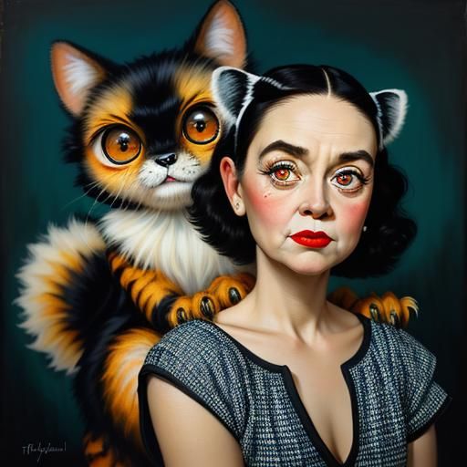 Pet cat