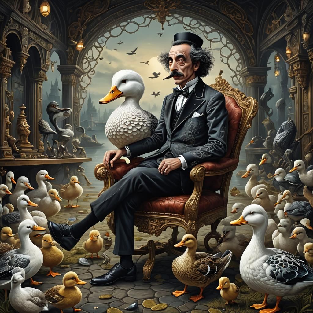 Surrealism Whimsical Ala Tim Burton Series - 5