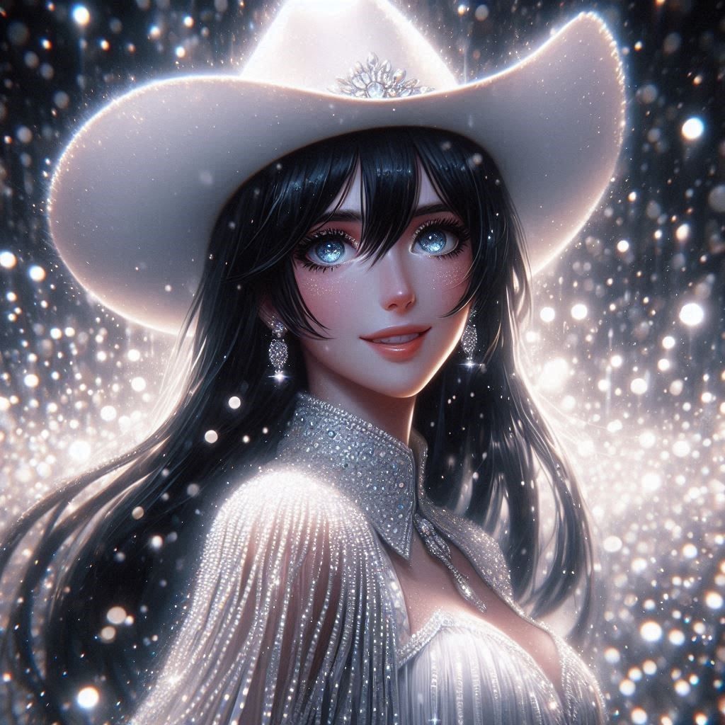 Anime Cowgirl  by @Alyarie