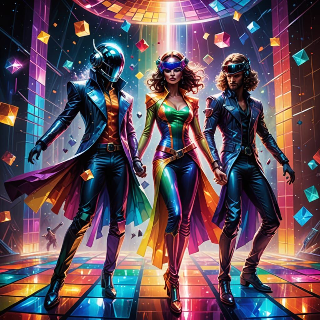 Disco Revival 2054  by @Shywolf