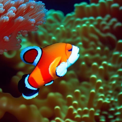 Clownfish - AI Generated Artwork - NightCafe Creator