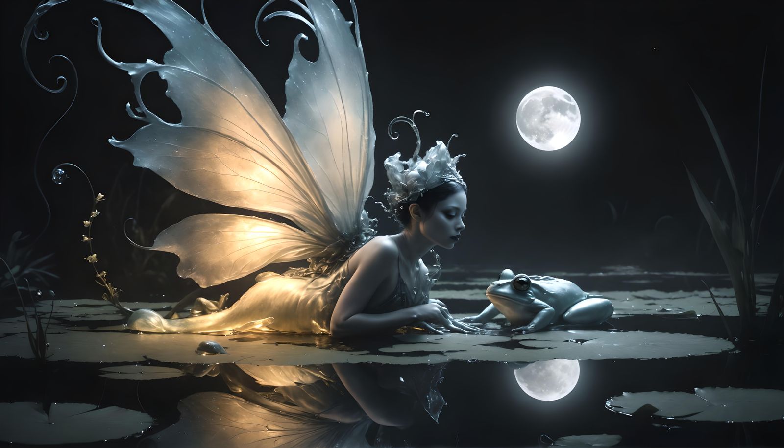 THE PRINCESS AND THE FROG  by @BIG