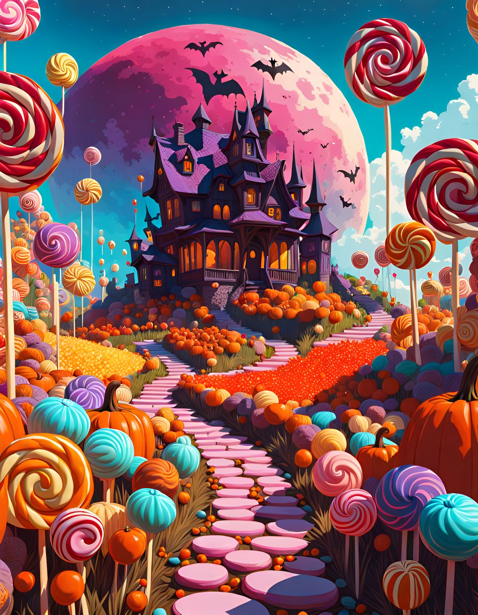 The Best Place To Trick-or-Treat   by @rufusdinosaur