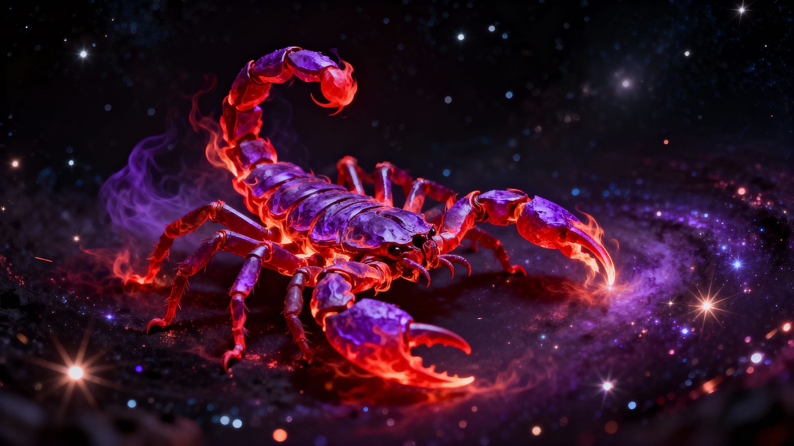 Cosmic Scorpio  by @BrokenVisage