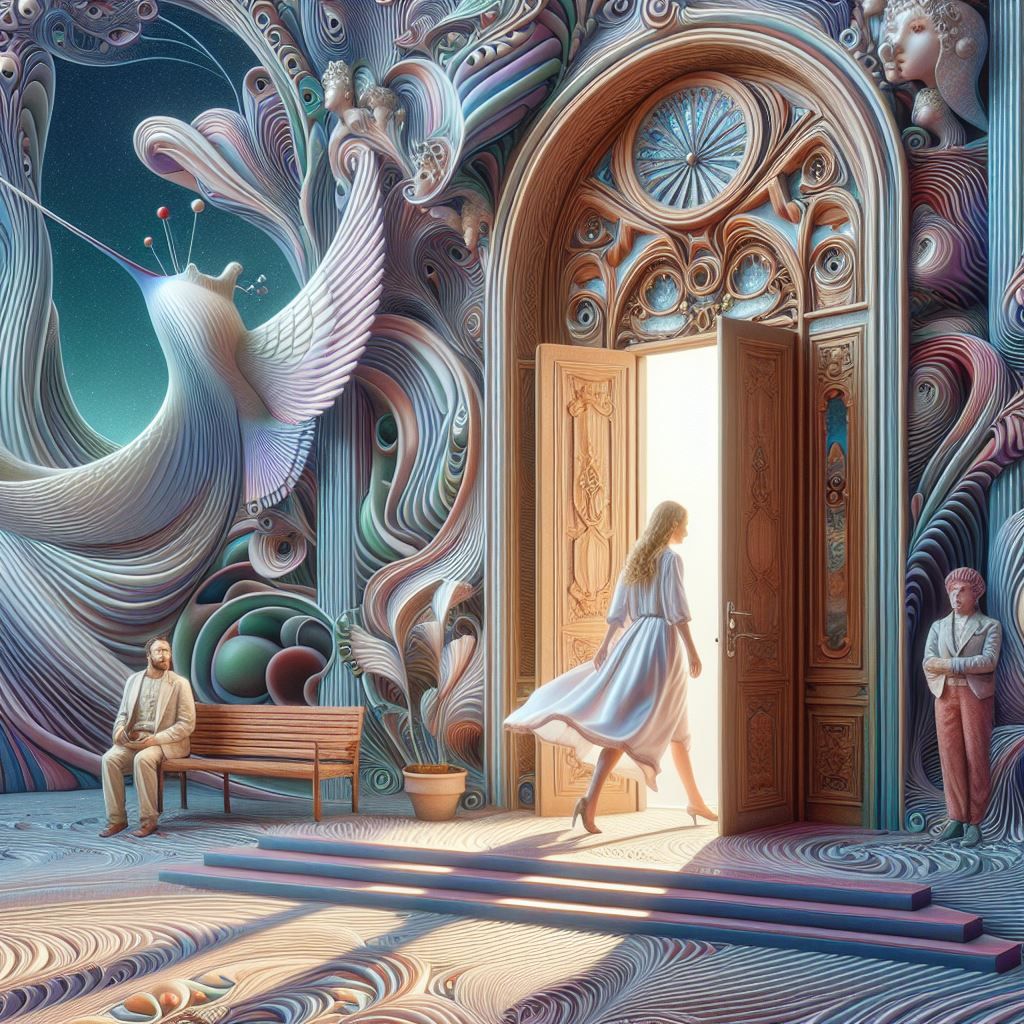 Mujer Saliendo Del Psicoanalista