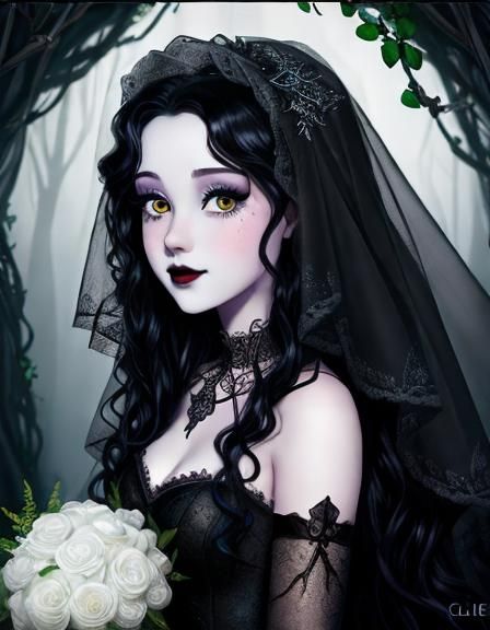 Goth Bride - Baby Blues