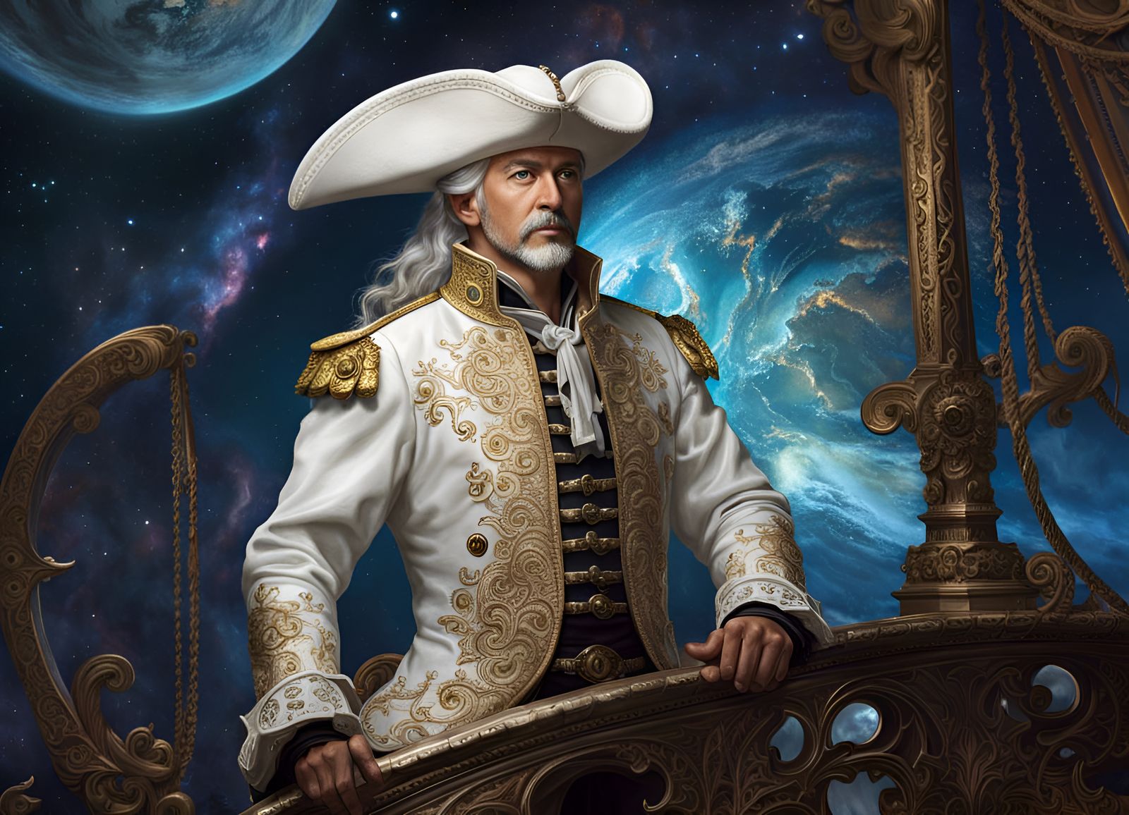 Space Pirate - Boldly going where no Pirate has gone before ...  by @Elaine AJ