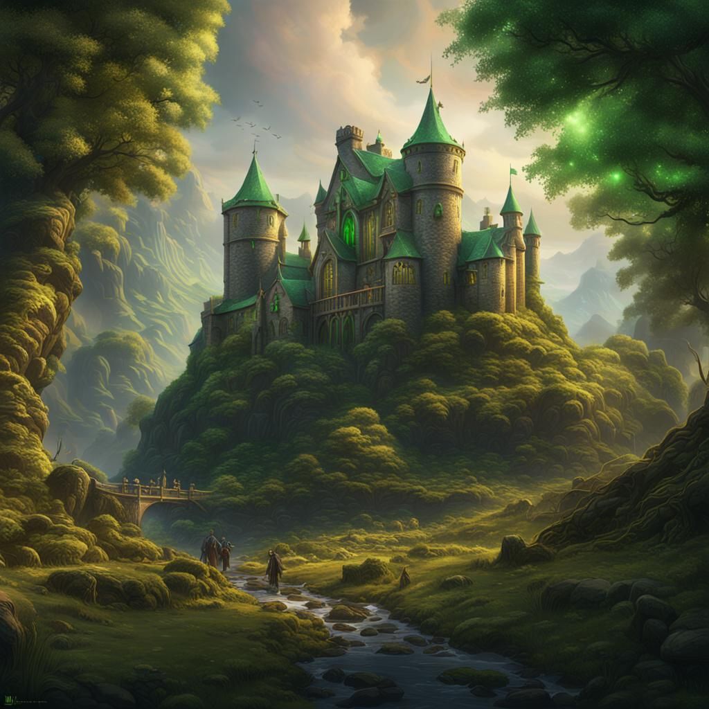 Luck of The Irish: Detailed Matte Painting