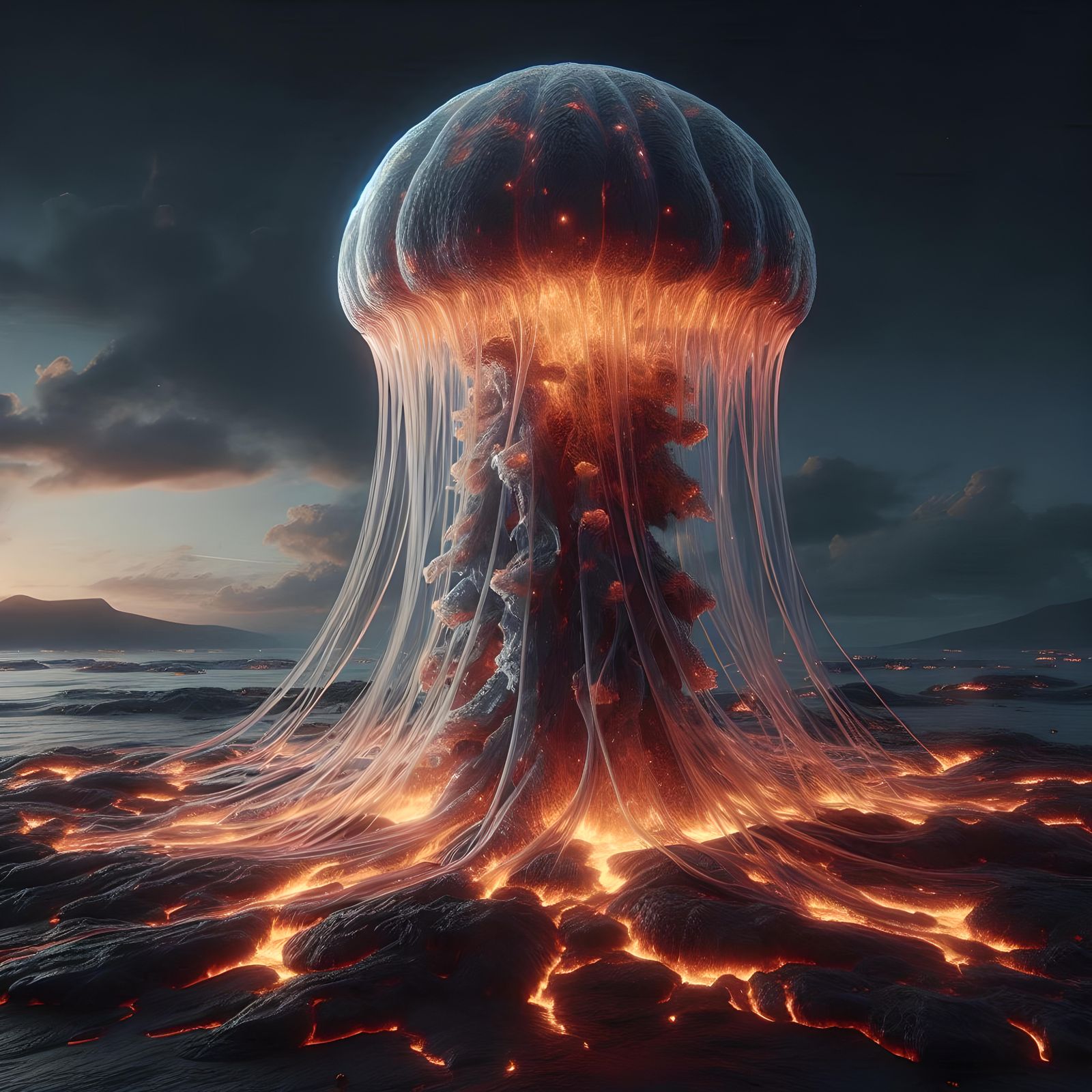 Jellyfish EXPLOSION