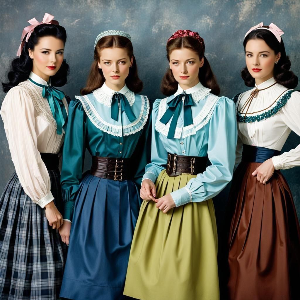 Gracious young ladies