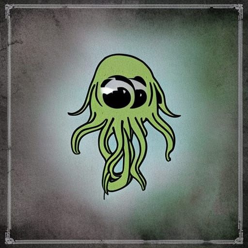 Cthulhu has googly eyes - AI Generated Artwork - NightCafe Creator