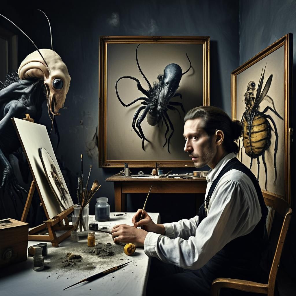 "I'll have the Illustration, finished on time." -> (boss, standing) 'show me.' -> "My contract Prohibits such demands. Is this a Trust thing?" -> 'no - control-issue'