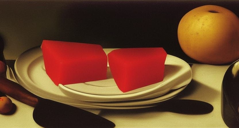 red cube