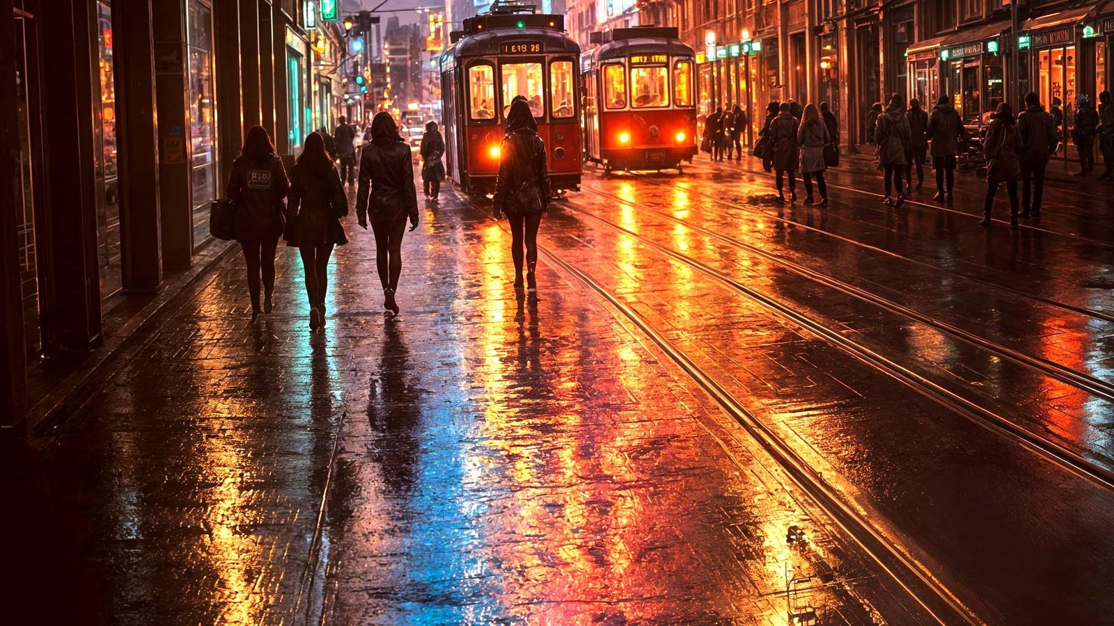 City Reflections  by @Dabbler