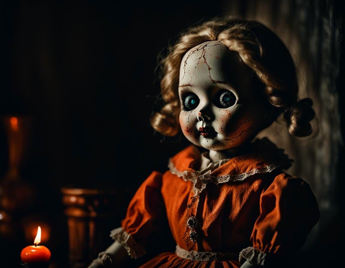 Cursed doll wants to play  by @B4ttle C4t