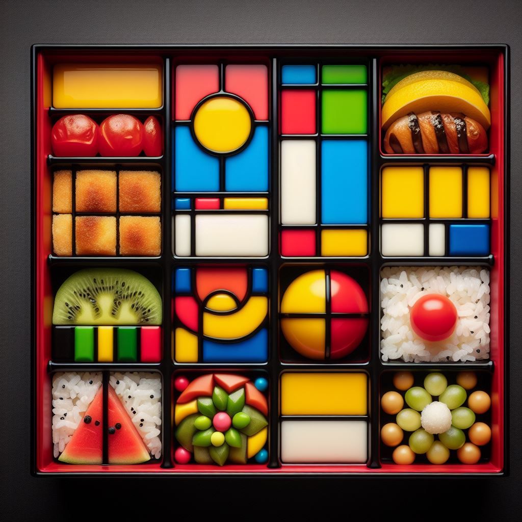Mondrian Bento Box
