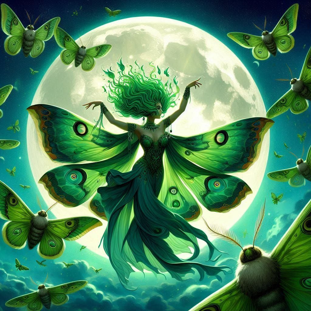 Luner Moth Goddess