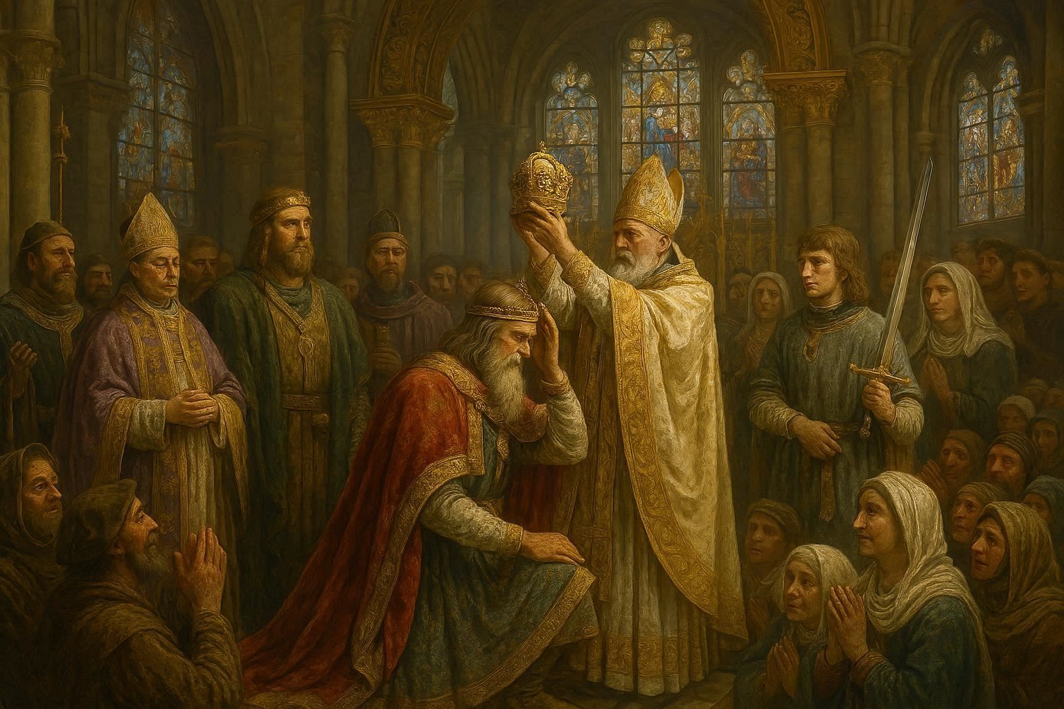The Coronation of Charlemagne