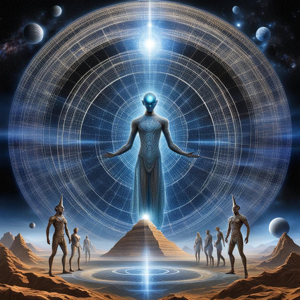 The extraterrestials are beings of higher spiritual consciou...