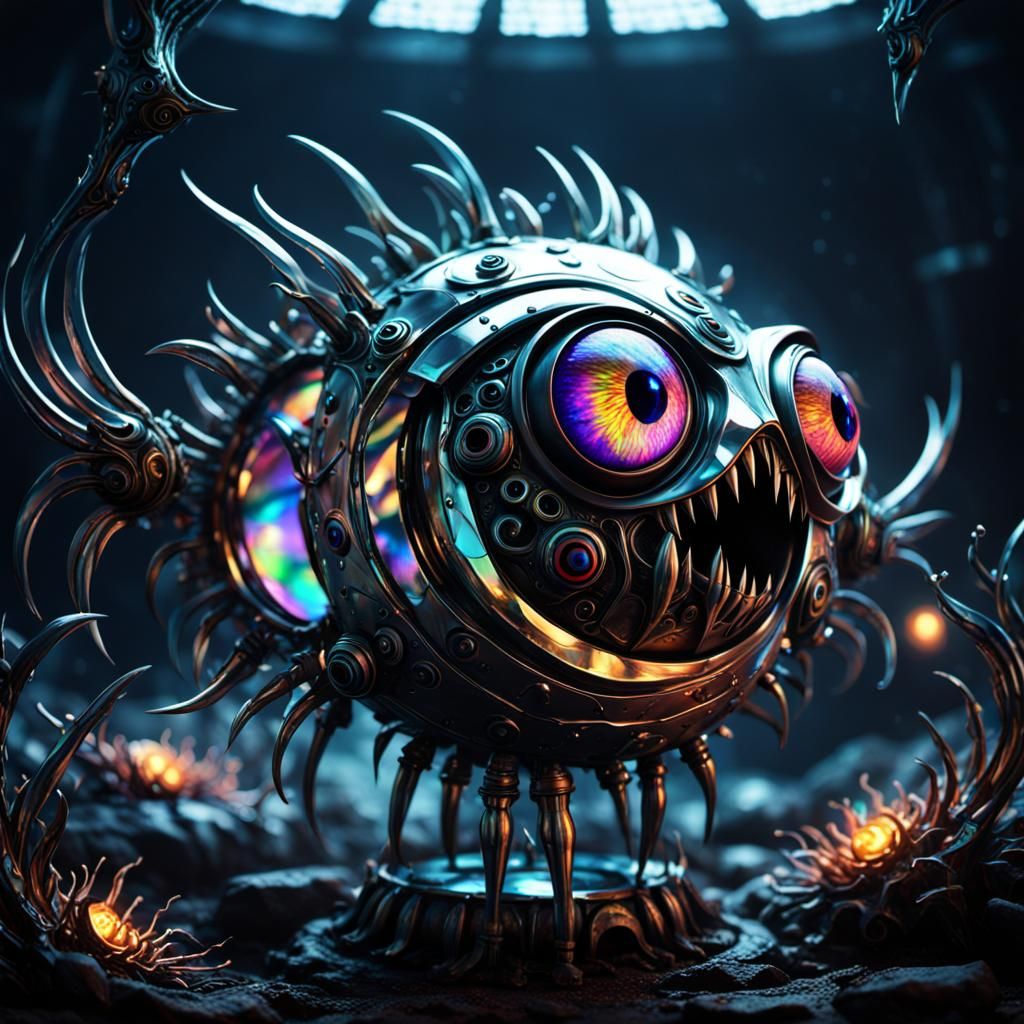 Spikey Angler fish