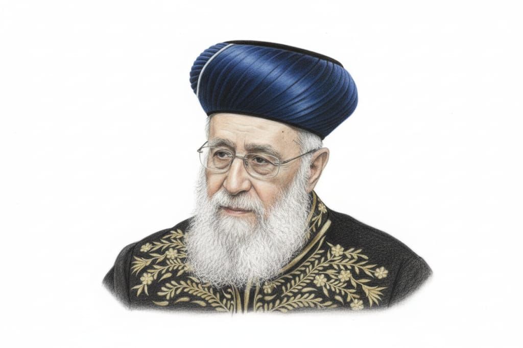 הרב יצחק יוסף- צבעוני