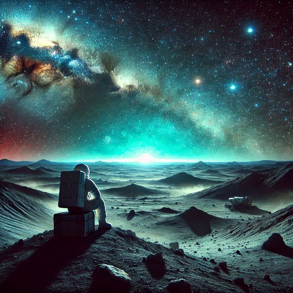 "Enjoying Some Cosmic Solitude"