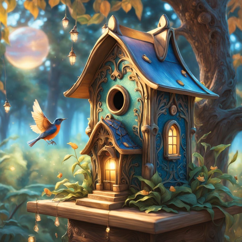 Birdies home   by @Quarkie