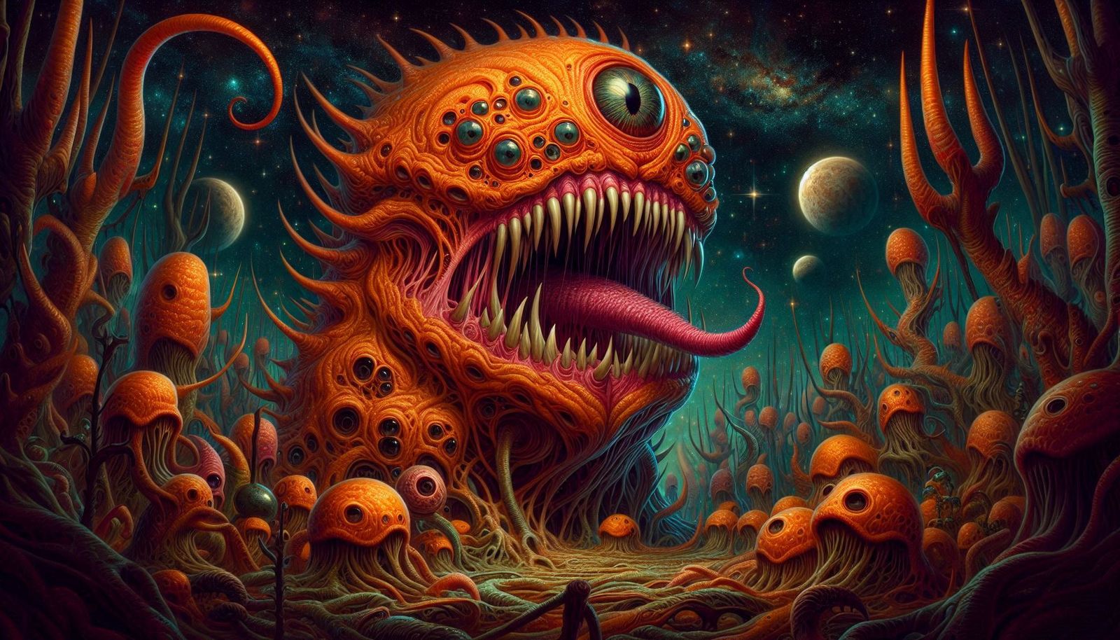 CRYPTID ORANGE MENACE 1