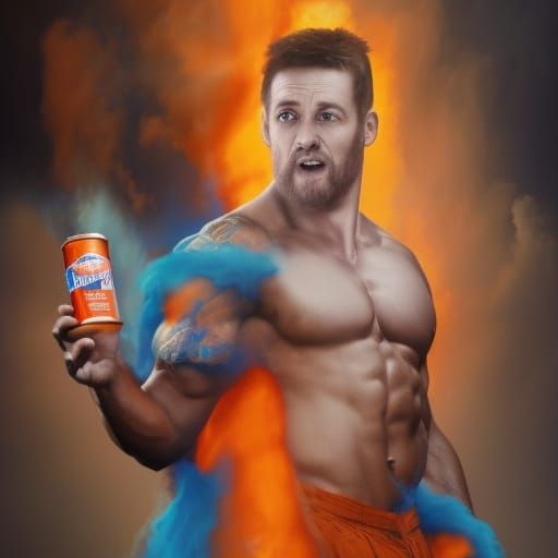 Irn Bru Ad Concept - AI Generated Artwork - NightCafe Creator