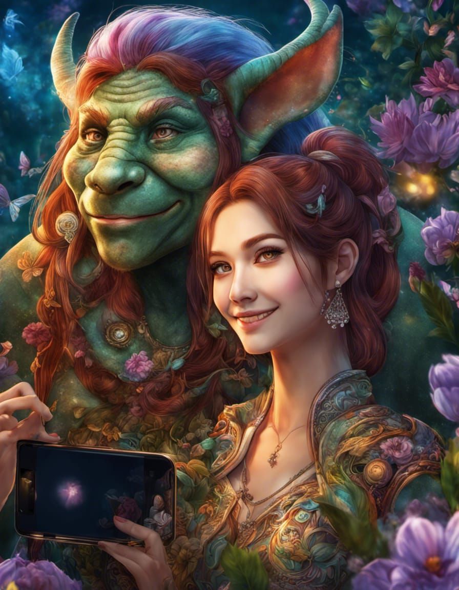Selfies with Mythical Creatures