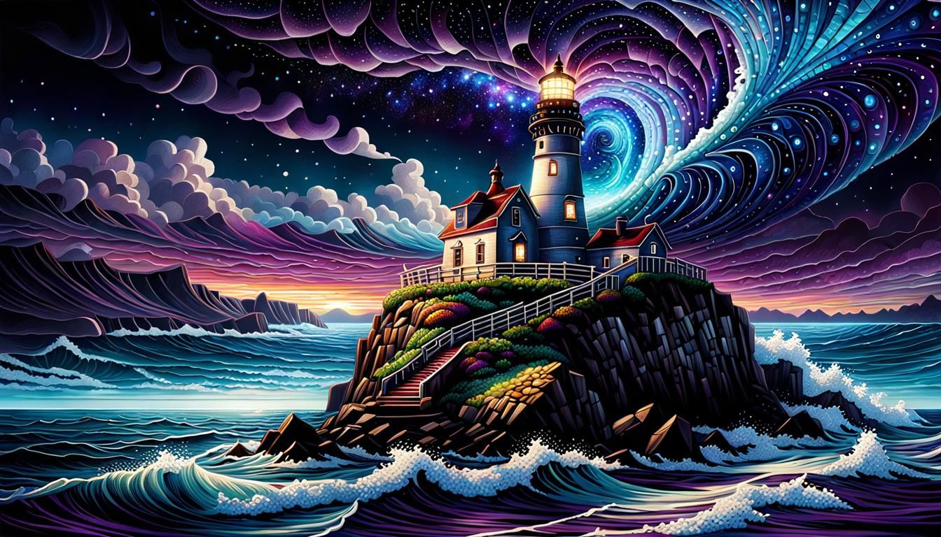 Lighthouse  by @Lady on Fire