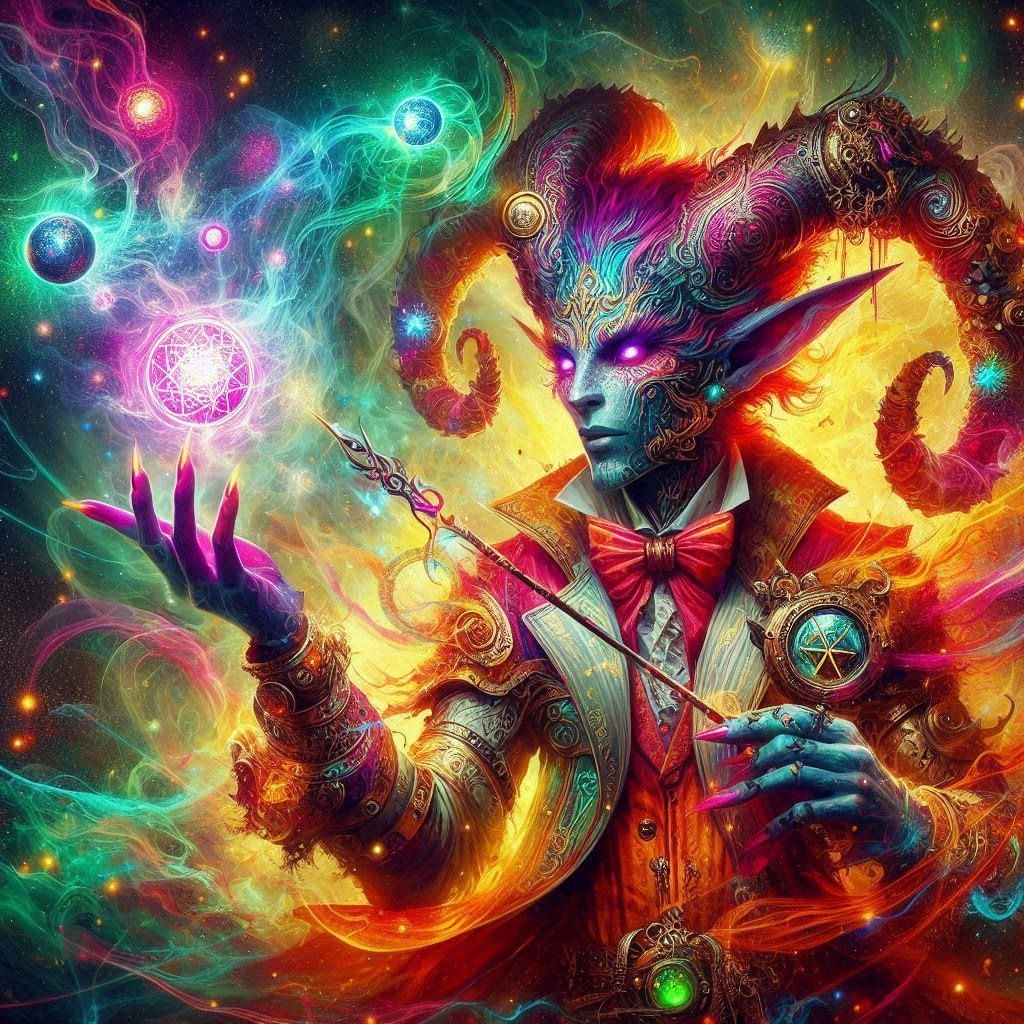 The Tiefling’s Colourful Magic!